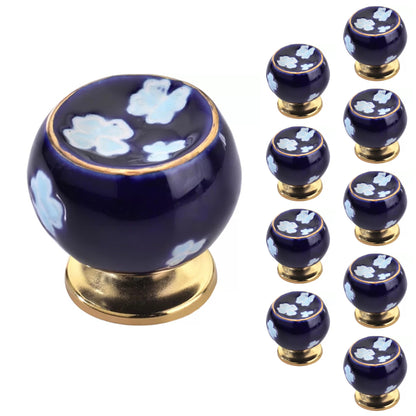 Mascot Hardware Tropical Flower 1-3/5 in. Drawer Cabinet Knob