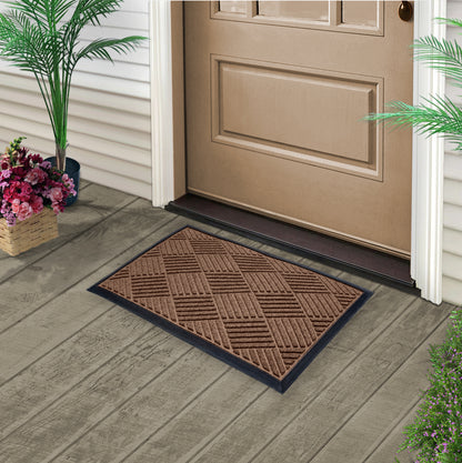 Mascot Hardware Doormat- Front Door Mat Non Slip Rubber Indoor & Outdoor 30'' x 18''