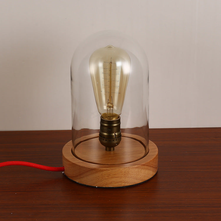 Cafe and bar decorated with Edison lamps