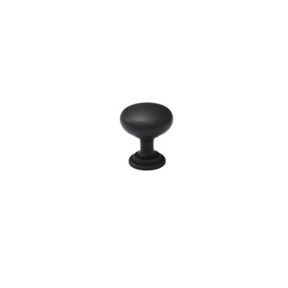 Round Metal 1 in. Cabinet Knob (10-Pack)
