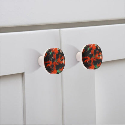 Mascot Hardware Roseville 1-7/9 in. Multicolor Oval Drawer Cabinet Knob