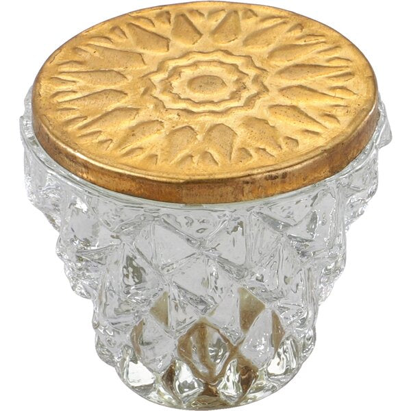 Mascot Hardware Diamond Cut 1-1/2 in. Terracotta Drawer Cabinet Knob