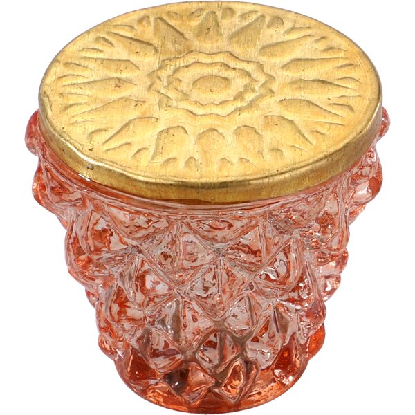 Mascot Hardware Diamond Cut 1-1/2 in. Terracotta Drawer Cabinet Knob
