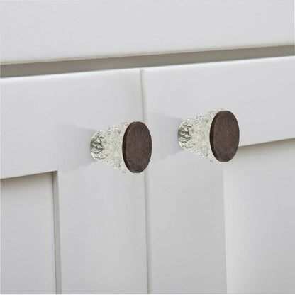 Mascot Hardware Diamond Cut 1-1/2 in. Terracotta Drawer Cabinet Knob