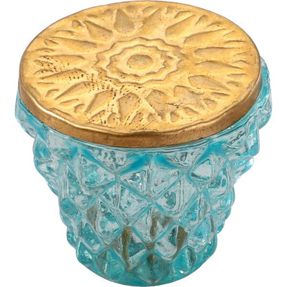 Mascot Hardware Diamond Cut 1-1/2 in. Terracotta Drawer Cabinet Knob