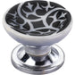 Mascot Hardware Swirl Design 1-1/2 in. Cupped Drawer Cabinet Knob