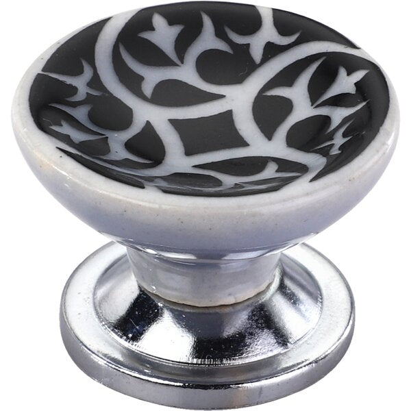 Mascot Hardware Swirl Design 1-1/2 in. Cupped Drawer Cabinet Knob