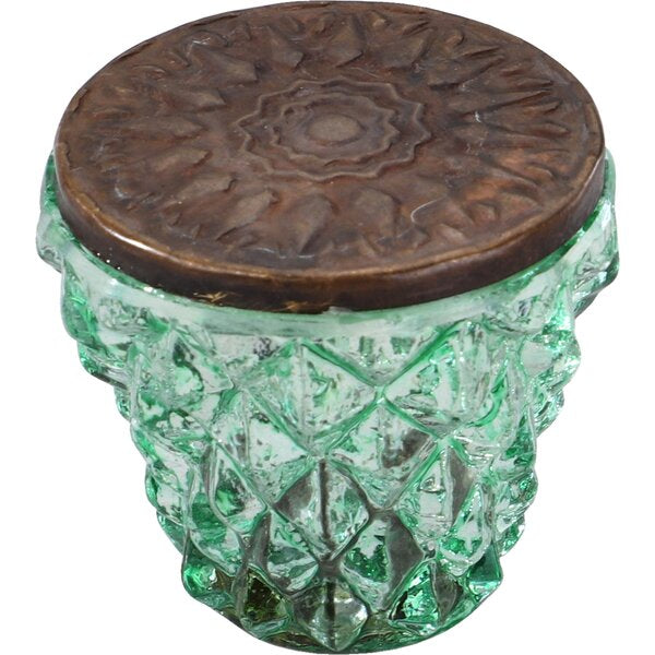 Mascot Hardware Diamond Cut 1-1/2 in. Terracotta Drawer Cabinet Knob