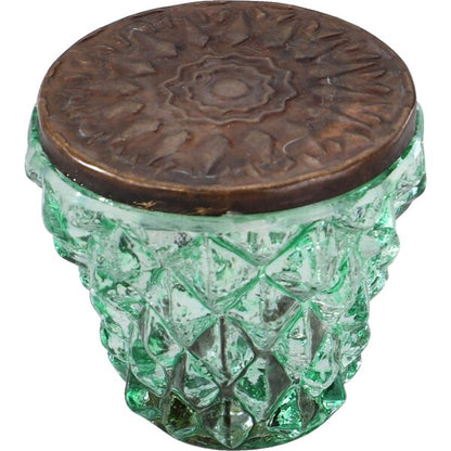 Mascot Hardware Diamond Cut 1-1/2 in. Terracotta Drawer Cabinet Knob