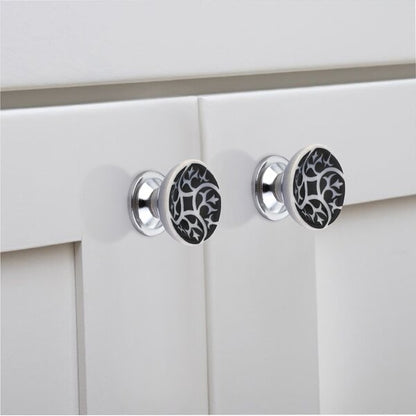 Mascot Hardware Swirl Design 1-1/2 in. Cupped Drawer Cabinet Knob
