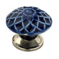 Diagonaled 1-37/50 in. Blue Cabinet Knob (Pack of 10)