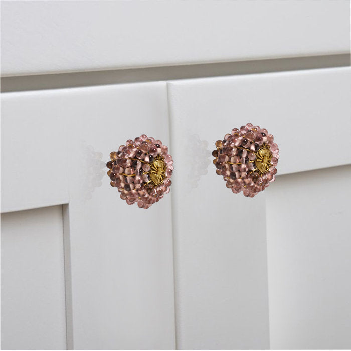 Mascot Hardware Beauty Art 1-3/8 in. Large Beads Cabinet Knob (01-Pack)