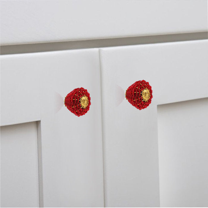 Beauty Art 1-3/8 in. Small Beads Cabinet Knob