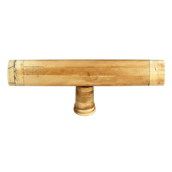 Mascot Hardware Brown Architectural 3-2/3 in. (93mm) Light Brown Drawer Cabinet Knob