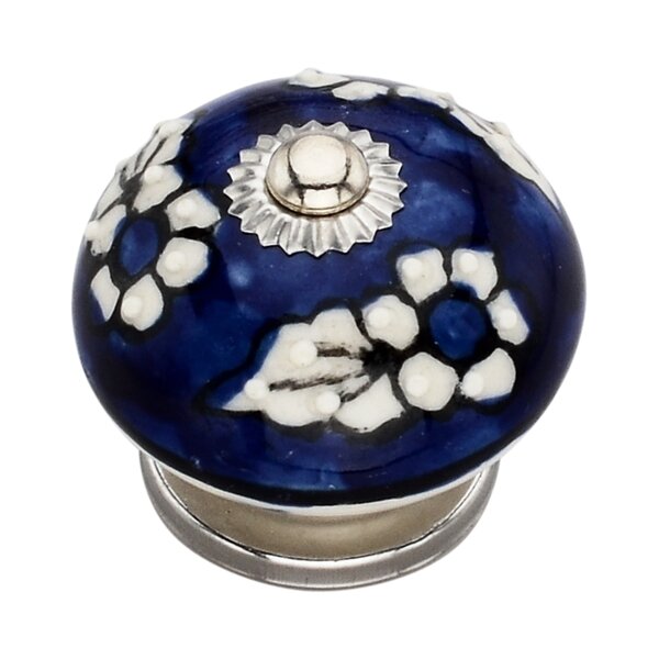 Mascot Hardware 1-4/7 in. Blue Cabinet Knob (Pack of 10)
