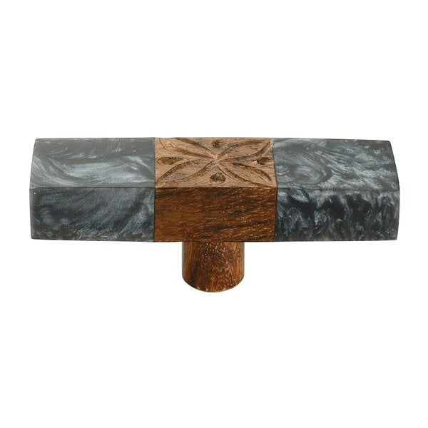 Mascot Hardware Fusion 3 in. Gray Marble Drawer Cabinet Knob (Pack of 10)