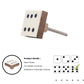 Mascot Hardware Casino 1-3/7 in. Numero 1, 2, 3, 4, 5, 6 Drawer Cabinet Knob