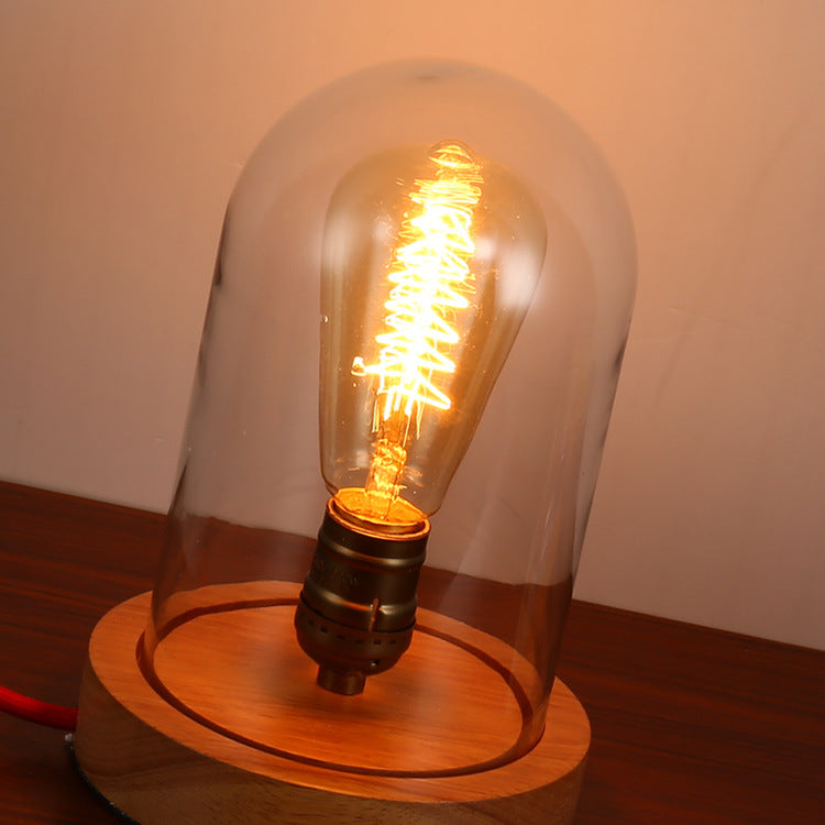 Cafe and bar decorated with Edison lamps