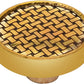 Mascot Hardware 1-3/5 in. Round Wooded Drawer Cabinet Knob