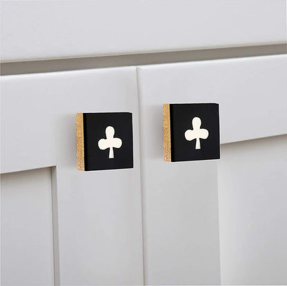 Mascot Hardware Casino 1-3/7 in. Diamond, Heart, Clubs, Spade Drawer Cabinet Knob