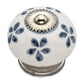 Mascot Hardware Anemone Washed 1-4/7 in. Grey Cabinet Knob (Pack of 10)
