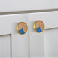 Mascot Hardware Athena 1-3/5 in. Wood Round Drawer Cabinet Knob