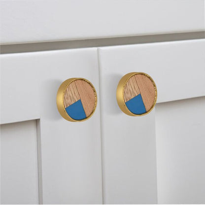Mascot Hardware Athena 1-3/5 in. Wood Round Drawer Cabinet Knob