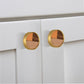 Mascot Hardware Athena 1-3/5 in. Wood Round Drawer Cabinet Knob