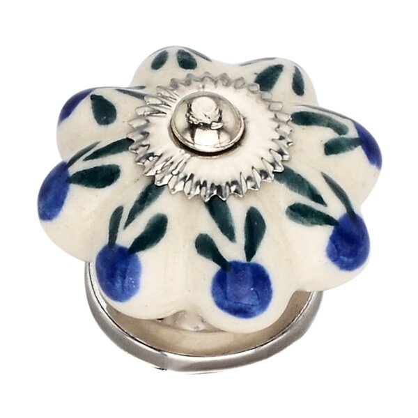 Mascot Hardware Azalea 1-2/3 in. Multicolor Cabinet Knob (Pack of 10)