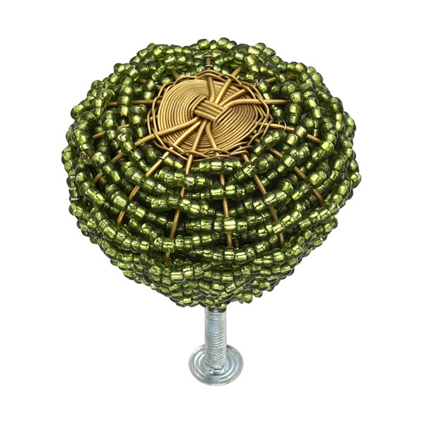 Beauty Art 1-3/8 in. Small Beads Drawer Knobs Set of 1