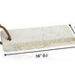 Mascot Hardware Chop-N-Slice 16 in. x 6 in. Rectangle Marble Cutting Board
