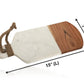 Mascot Hardware Chop-N-Slice 16.7 in. x 7 in. Rectangle Marble and Wood Cutting Board
