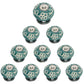 Mascot Hardware 1-3/5 in. Pansy Cabinet Knob (Pack of 10)