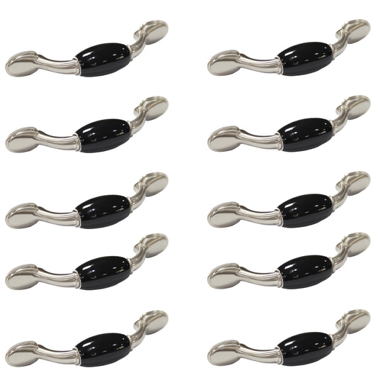 Classic 3 in. (76mm) Satin Nickel Drawer Pull (10-Pack)