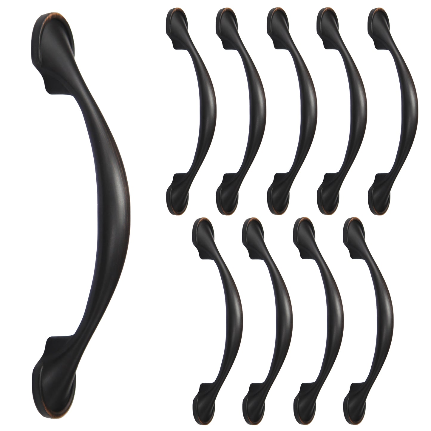 3'' Center to Center (76mm) Arch Drawer Pull (10-Pack)
