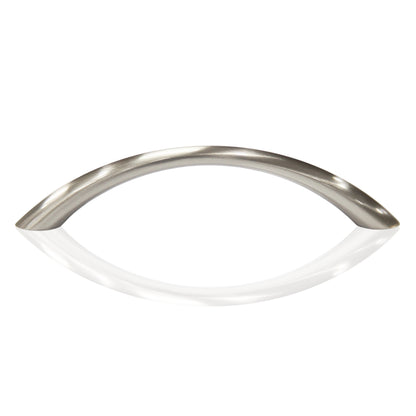 Smooth 3-3/4 in. (96mm) Satin Nickel Drawer Pull (10-Pack)
