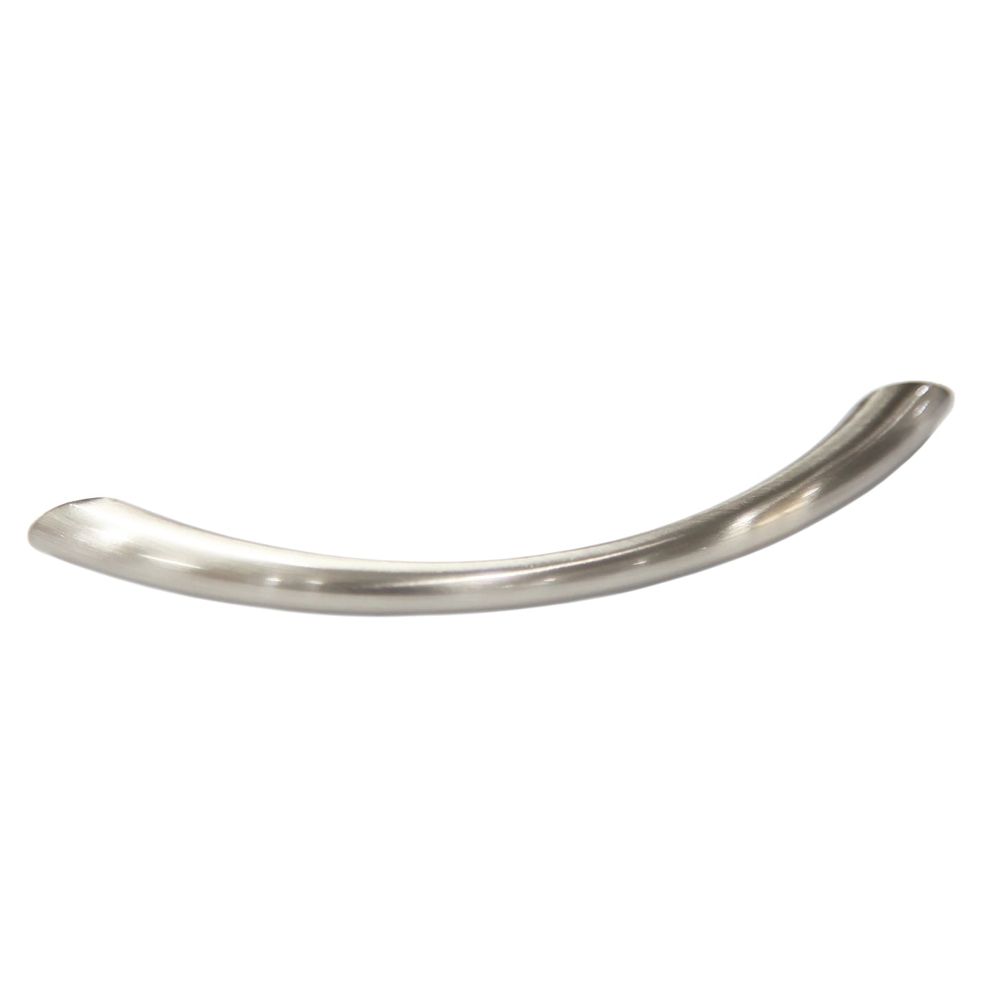 Smooth 3-3/4 in. (96mm) Satin Nickel Drawer Pull (10-Pack)