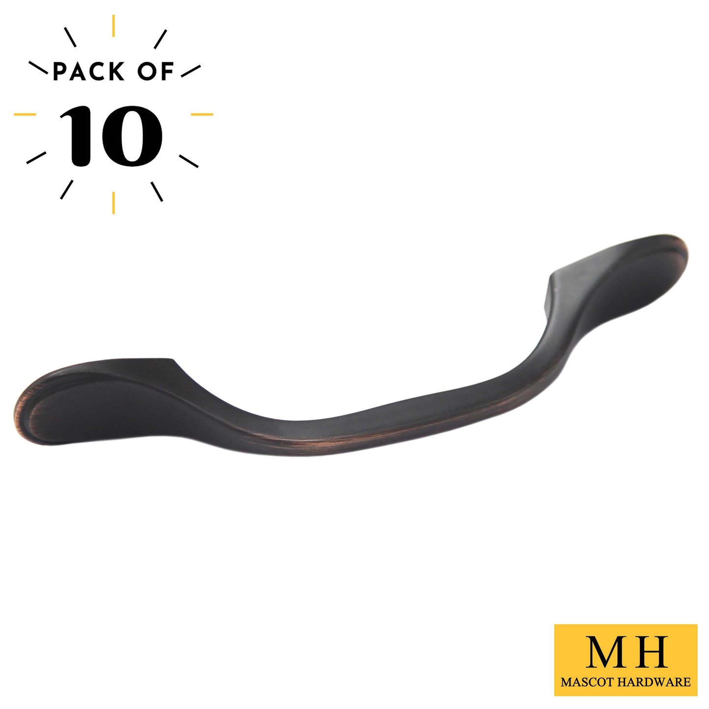 Modern 3 in. (76mm) Drawer Pull (10-Pack)