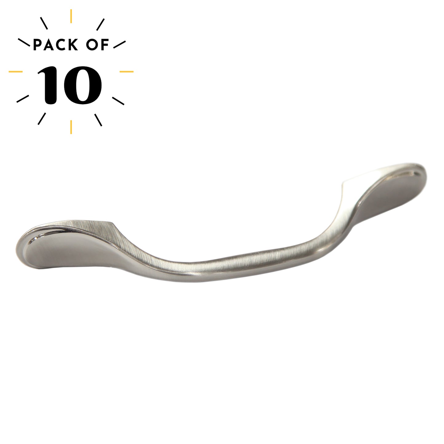Modern 3 in. (76mm) Drawer Pull (10-Pack)