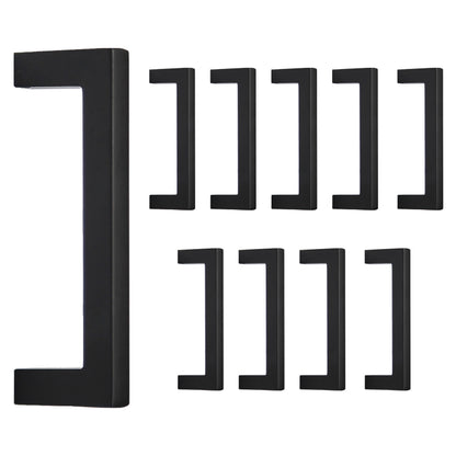 Square Bar 3 in. (76mm) Drawer Pull (10-Pack)