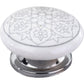 Mascot Hardware 1-3/5 in. Grey Design Cabinet Knob (Pack of 10)
