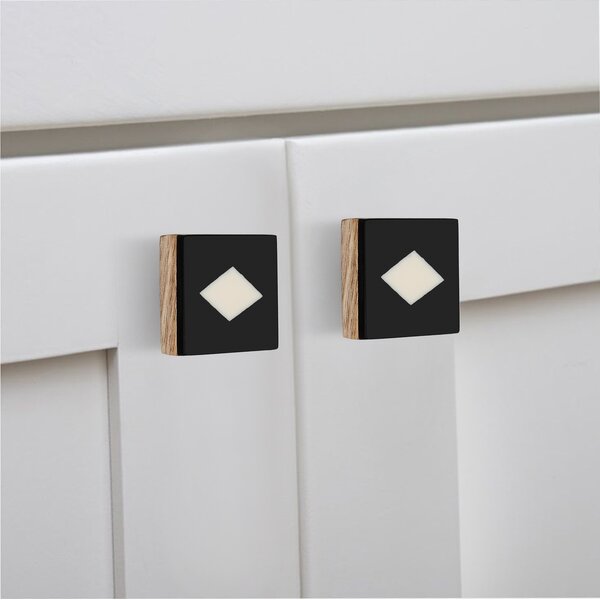 Mascot Hardware Casino 1-3/7 in. Diamond, Heart, Clubs, Spade Drawer Cabinet Knob