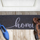 Welcome'' Home'' Hello'' Rubber Non-Slip 30'' x 10'' Indoor Outdoor Doormat