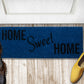 Welcome'' Home'' Hello'' Rubber Non-Slip 30'' x 10'' Indoor Outdoor Doormat
