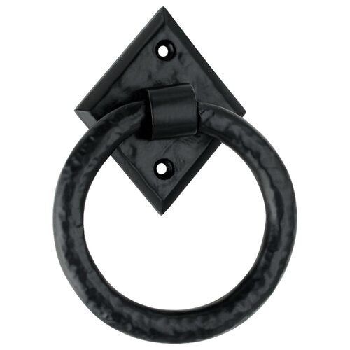 Diamond Base 3-1/2 in. Ring Door Knocker