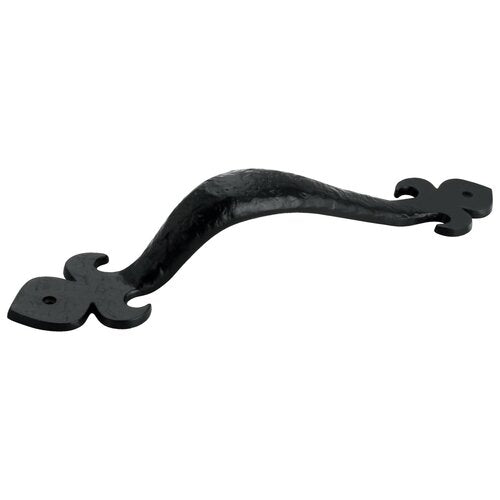 FDL Large 13 in. Black Door Pull Handle