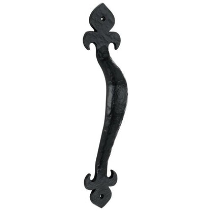 FDL Large 13 in. Black Door Pull Handle