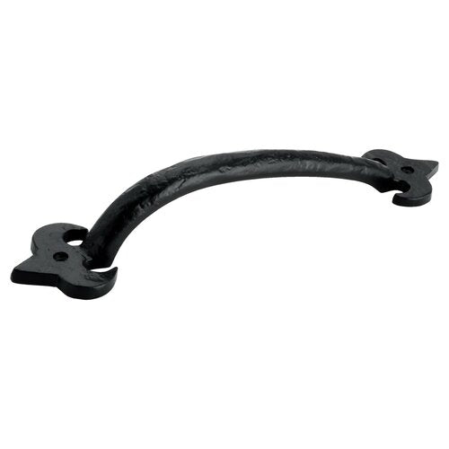 FDL Medium 10 in. Black Door Pull Handle