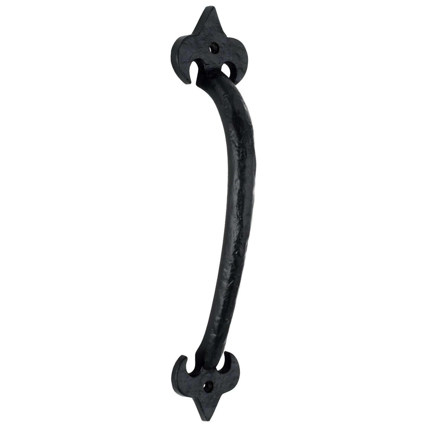 FDL Medium 10 in. Black Door Pull Handle