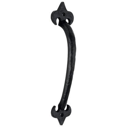 FDL Medium 10 in. Black Door Pull Handle